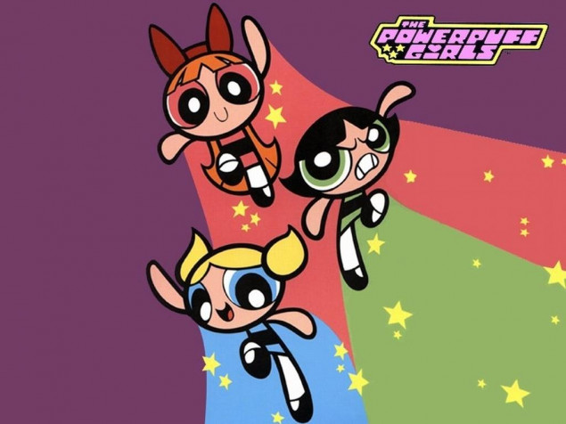 Powerpuff Girl Desktop HD Background 1024x768px