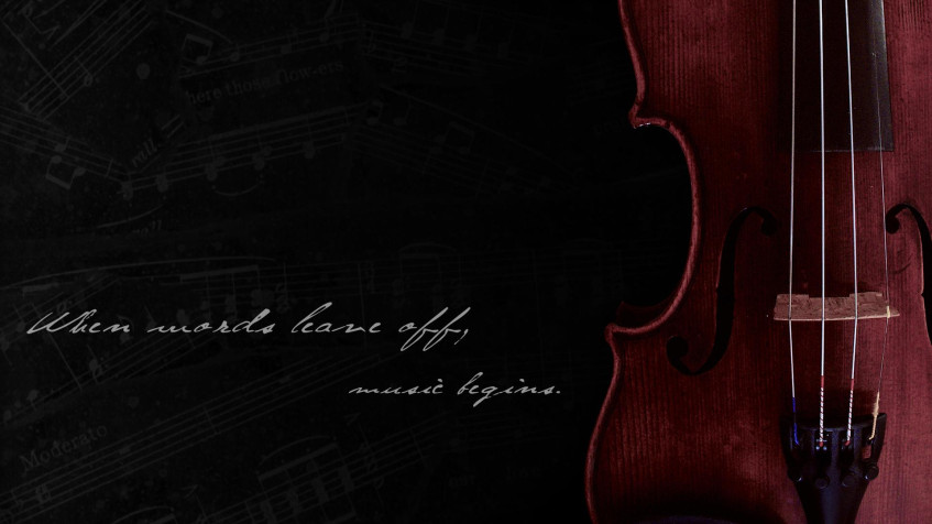 Violin Full HD 1080p Wallpaper 1920x1080px