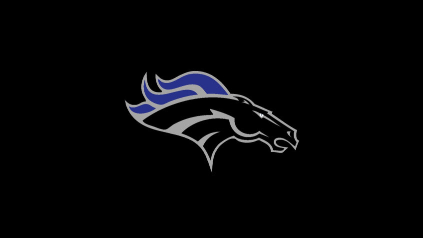 Denver Broncos Logo Full HD 1080p Wallpaper 1920x1080px