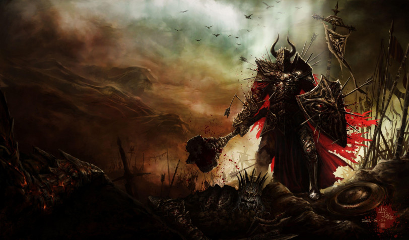 Diablo Desktop HD Background 4350x2549px