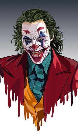 Joker Attitude iPhone Background Image 800x1422px