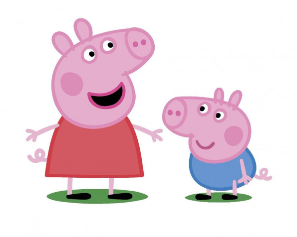 Peppa Pig Background Image 1407x1126px