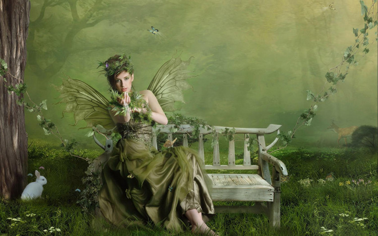 Fairy Laptop Background 1680x1050px