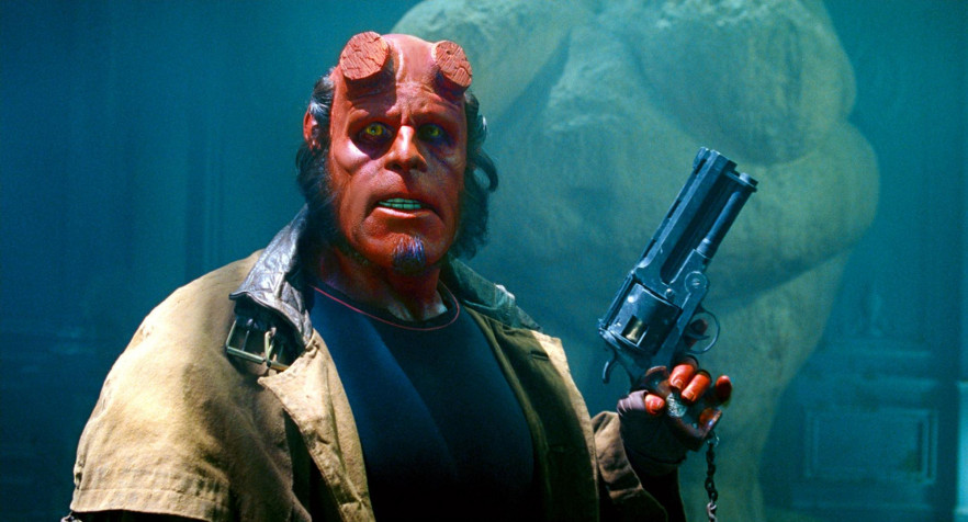 Hellboy Desktop HD Background 1997x1078px