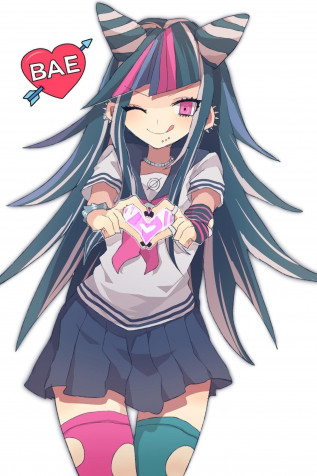 Ibuki Mioda Phone Wallpaper 1414x2120px