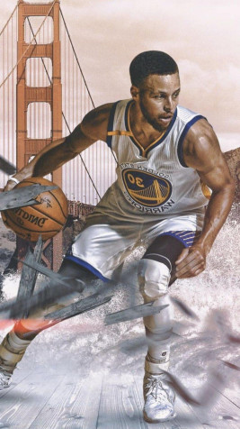 Stephen Curry iPhone Background 1242x2208px