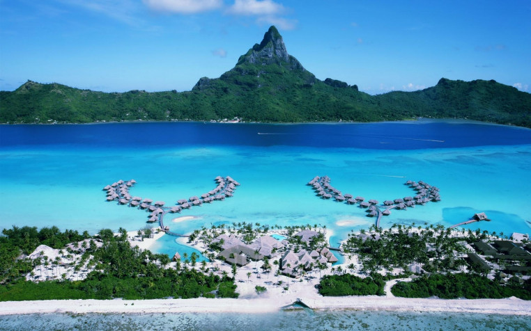 Bora Bora Widescreen HD Wallpaper 1920x1200px