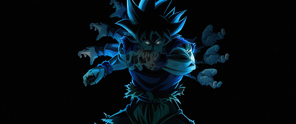 Goku Ultra Instinct UltraWide HD Wallpaper 2560x1080px