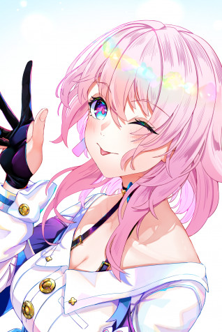 March 7th Honkai Star Rail Phone Background Image 1141x1706px