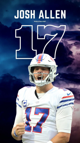 Josh Allen Phone HD Background 1080x1920px