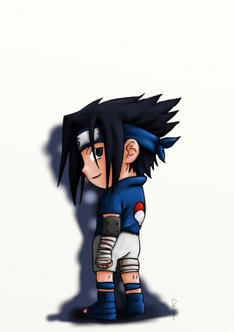 Sasuke Chibi Android Wallpaper Image 1240x1754px