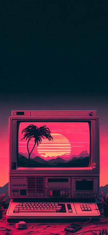 Vaporwave Android Wallpaper 1183x2560px