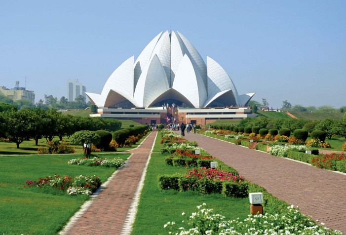 Lotus Temple MacBook Wallpaper 1600x1086px