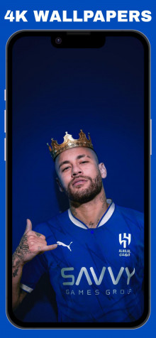 Neymar Al Hilal iPhone 11 Pro Max Wallpaper 1242x2688px