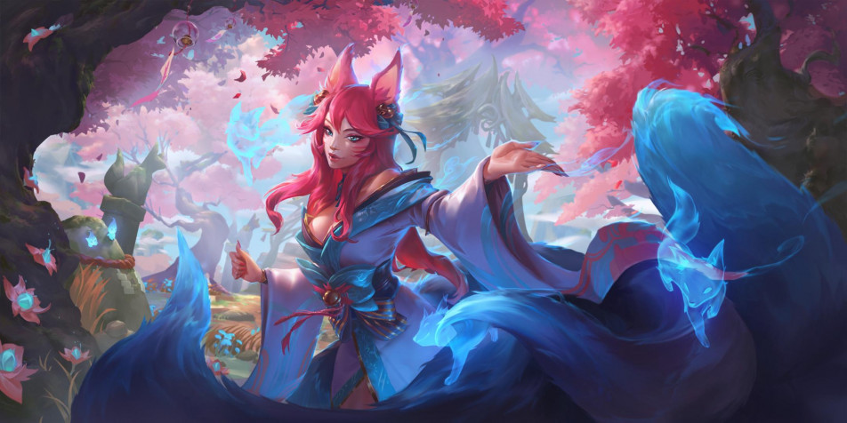 Ahri League Of Legends HD Wallpaper 2160x1080px