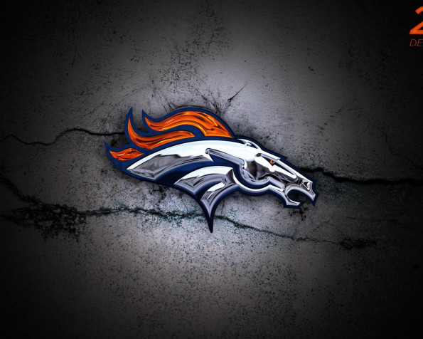 Denver Broncos Logo Desktop Background 1280x1024px