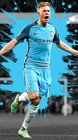 Kevin De Bruyne iPhone Wallpaper 1080x1920px