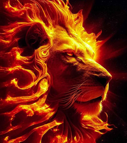 Lion Phone HD Background 1080x1214px