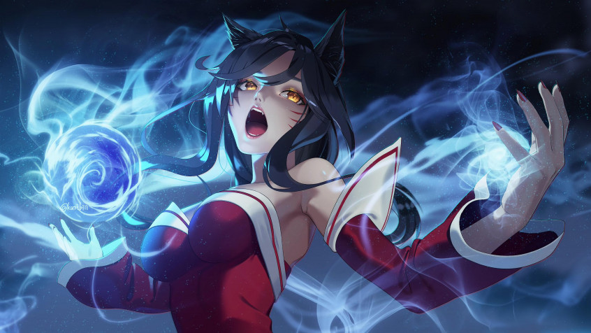 Ahri League Of Legends 4k UHD Wallpaper 3840x2160px