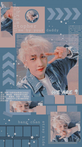 Bang Chan Phone HD Background 1080x1920px