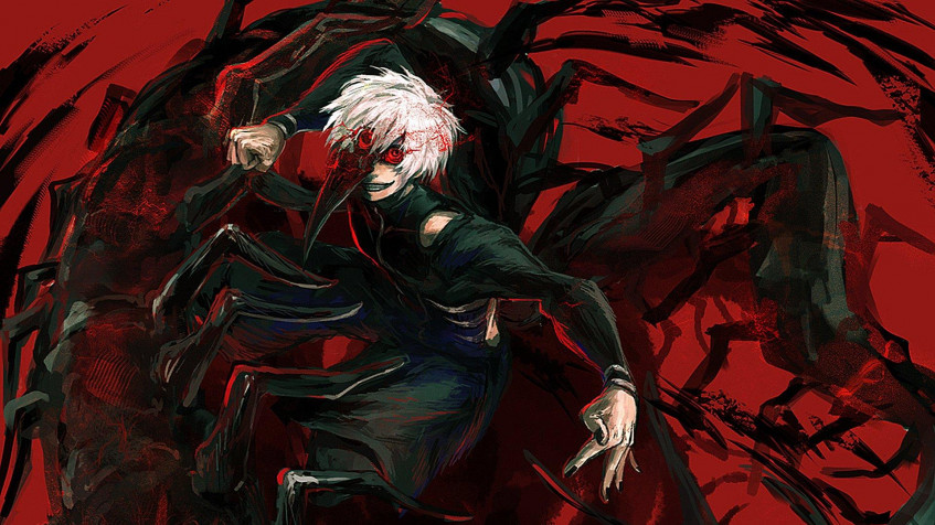 Ken Kaneki Full HD 1080p Wallpaper 1920x1080px