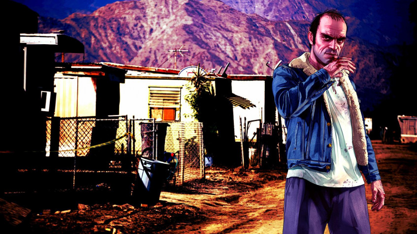 Trevor Gta 5 Desktop Background 1600x900px