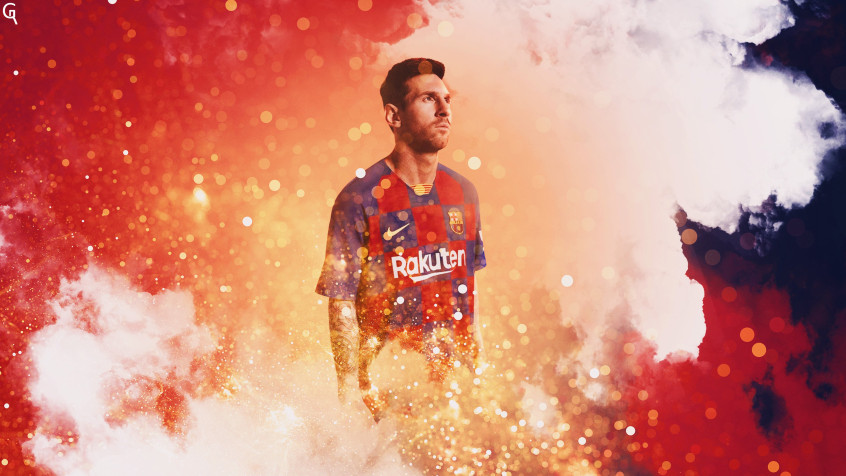 Messi 4k UHD Wallpaper 3840x2160px