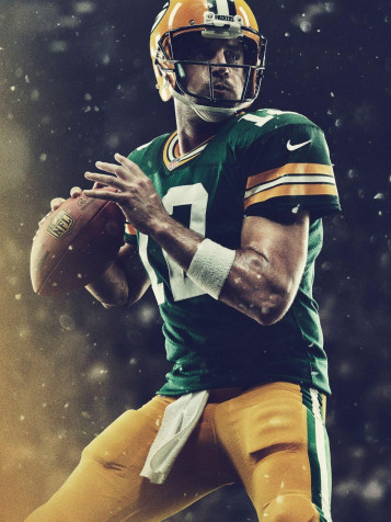 Title Aaron Rodgers Phone Background 1200x1600px