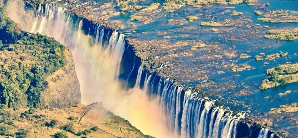 Victoria Falls Wallpaper Image 1796x831px