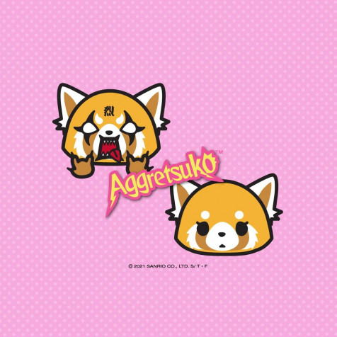 Aggretsuko Phone Wallpaper 1125x1125px