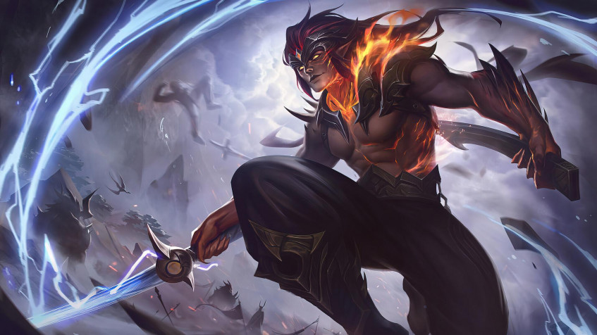 Yasuo Full HD 1080p Wallpaper 1920x1080px