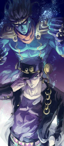 Jotaro Mobile Wallpaper 700x1600px