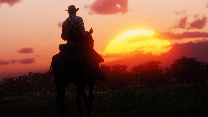 Red Dead Laptop Wallpaper 5120x2880px