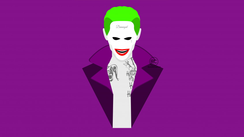 Jared Leto Joker Desktop HD Wallpaper 5120x2880px