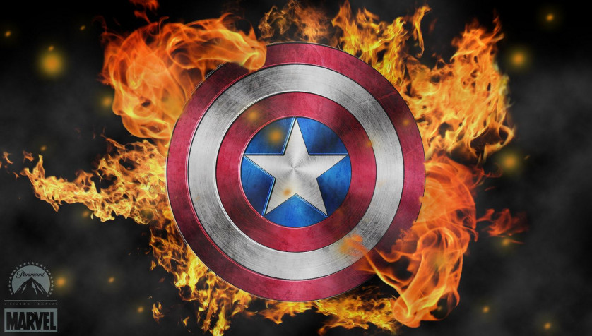 Captain America MacBook Background 1599x909px