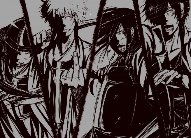 Gintama The Final Laptop Wallpaper 3509x2550px