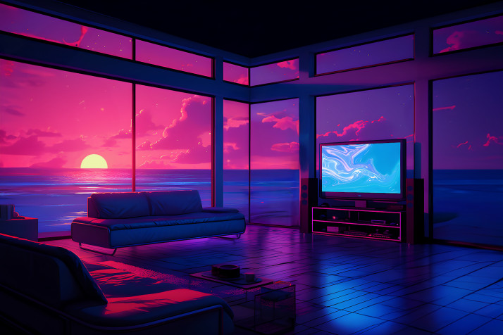 Lofi Desktop HD Background 1600x1067px