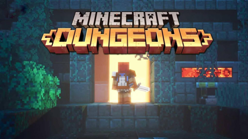 Minecraft Dungeons Full HD 1080p Wallpaper 1920x1080px