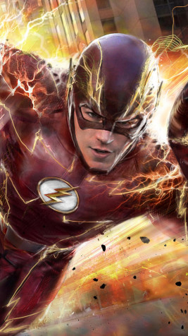 The Flash Android Wallpaper Image 1080x1920px