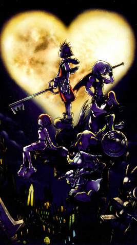 Kingdom Hearts Mobile Wallpaper 1440x2560px