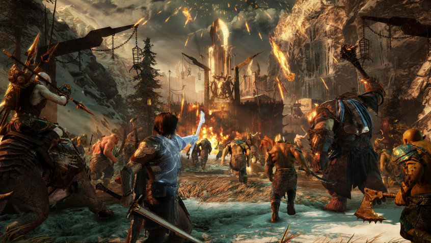 Shadow Of War Desktop HD Wallpaper 5120x2879px