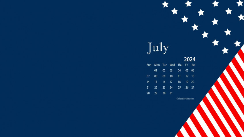 4th Of July 2024 Full HD 1080p Wallpaper 1920x1080px