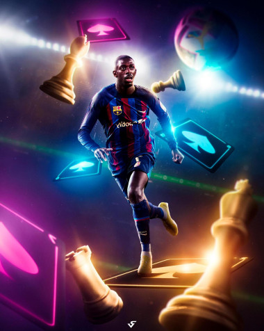 Dembele Phone Background Image 1280x1600px