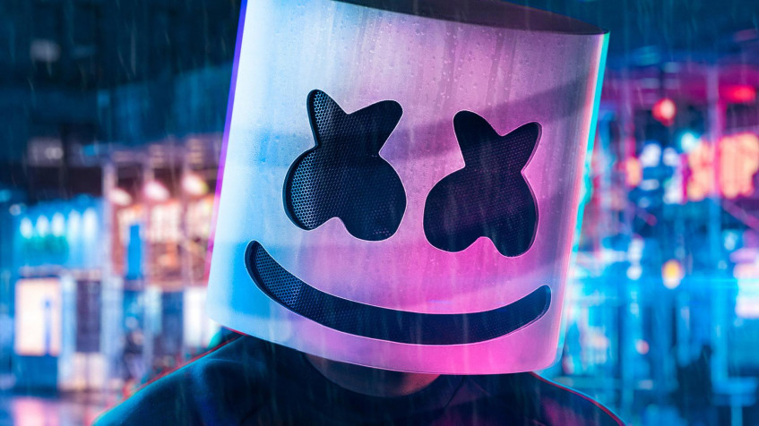 Marshmello Full HD 1080p Wallpaper 1920x1080px