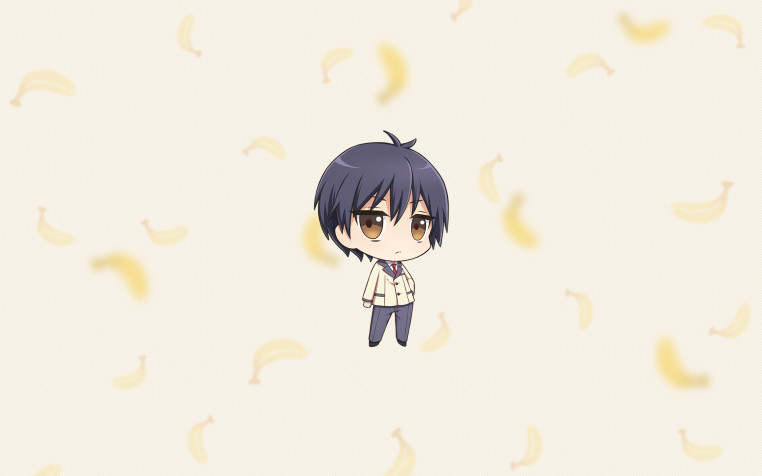 Chibi Anime Boy Widescreen HD Wallpaper 1920x1200px