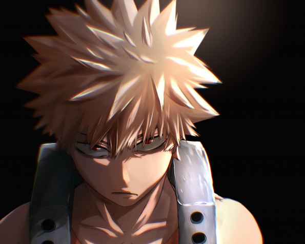 Katsuki Bakugo Desktop HD Background 4957x3965px