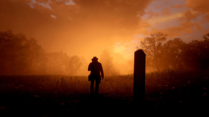 Red Dead Redemption 2 Laptop Wallpaper 2048x1152px