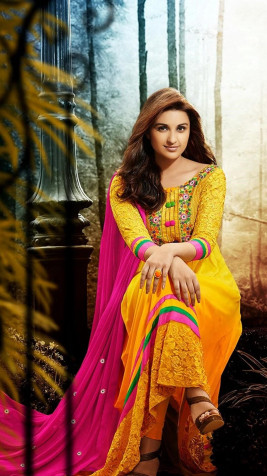 Parineeti Chopra iPhone Background Image 1080x1920px