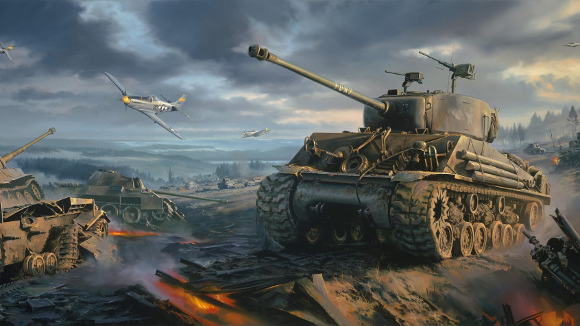 Tank 2k QHD Wallpaper 2560x1440px