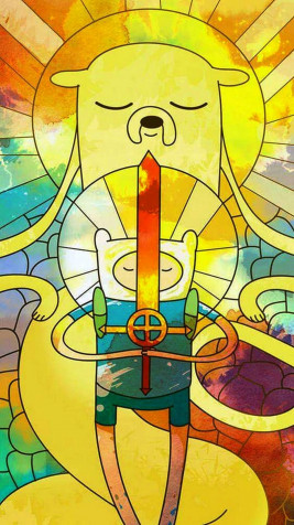 Adventure Time Android Wallpaper 1080x1920px